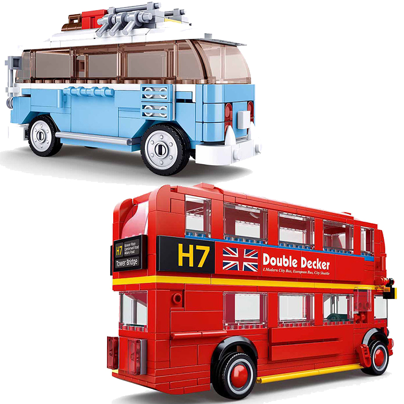 Kids Toys London - City Street Van Mini เพื่อน Camper