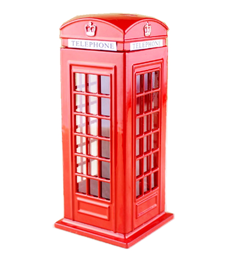 Kids Toys London - สินค้าขายดี กระปุกออมสินรูปตู้โทรศัพท์สีแดงลอนดอนอังกฤษ ของเล่นเด็ก กล่องเก็บเงิน ของตกแต่งบ้าน กระปุกใส่เหรียญ