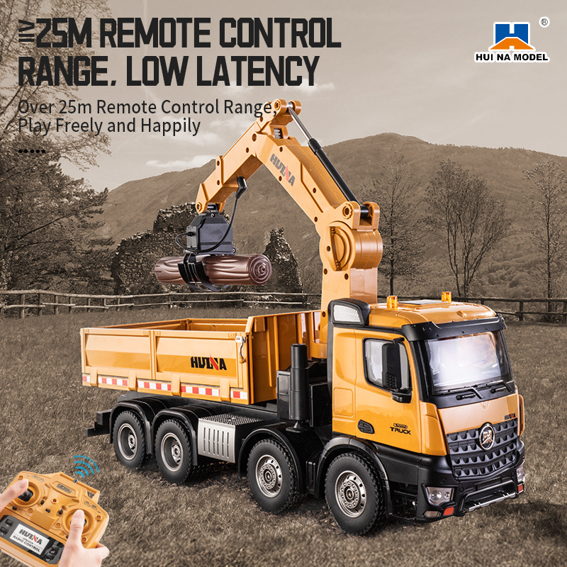 Kids' Toys Channel - Huina 1538 RC รถบรรทุก 1:14 26