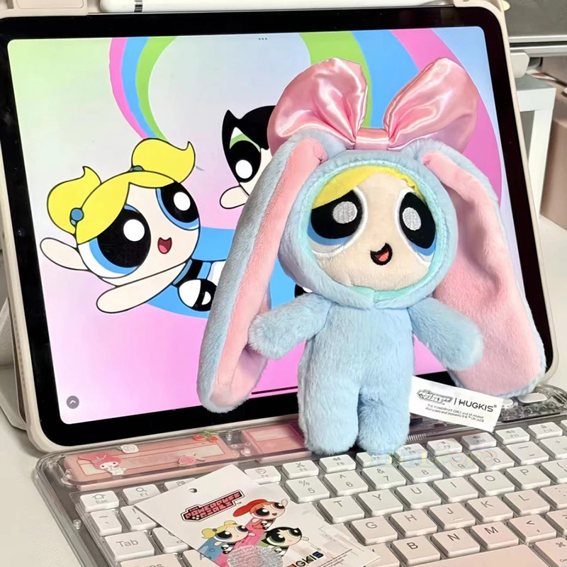 Kids Toys Resale - ตุ๊กตาห้อยกระเป๋าขนาด 12 ซม. ตุ๊กตาพลัชการ์ตูน Powerpuff Girls