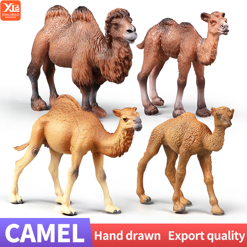 Kids Toys Packaging - ชุดโมเดลจำลองสัตว์จริง รุ่นใหม่ ชุดของเล่นจำลองอูฐ สำหรับเด็ก เสริมสร้างการเรียนรู้