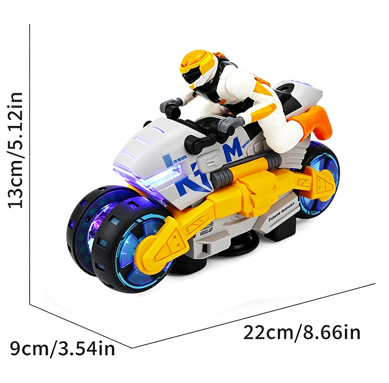 มอเตอร์ไซค์แปลงรูปได้พร้อมไฟแล - Kids' Toys บทวิจารณ์และราคา
