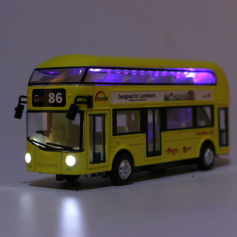 17 ซม.Double Decker London Bus - Kids Toys London บทวิจารณ์และราคา