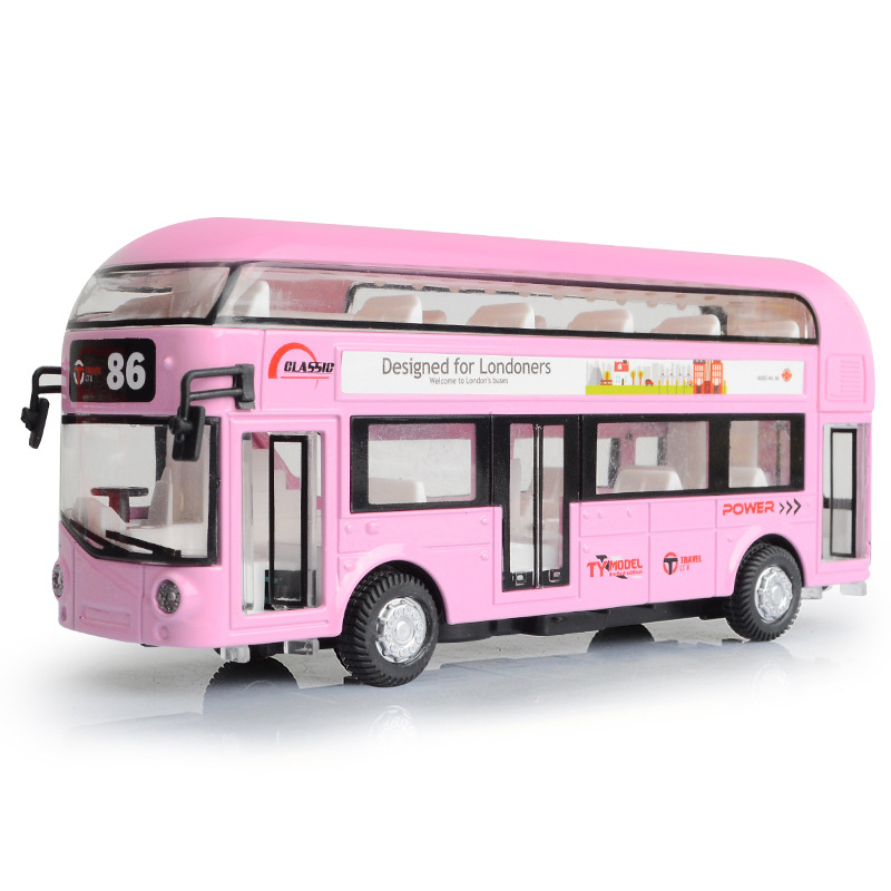 17 ซม.Double Decker London Bus - Kids Toys London บทวิจารณ์และราคา