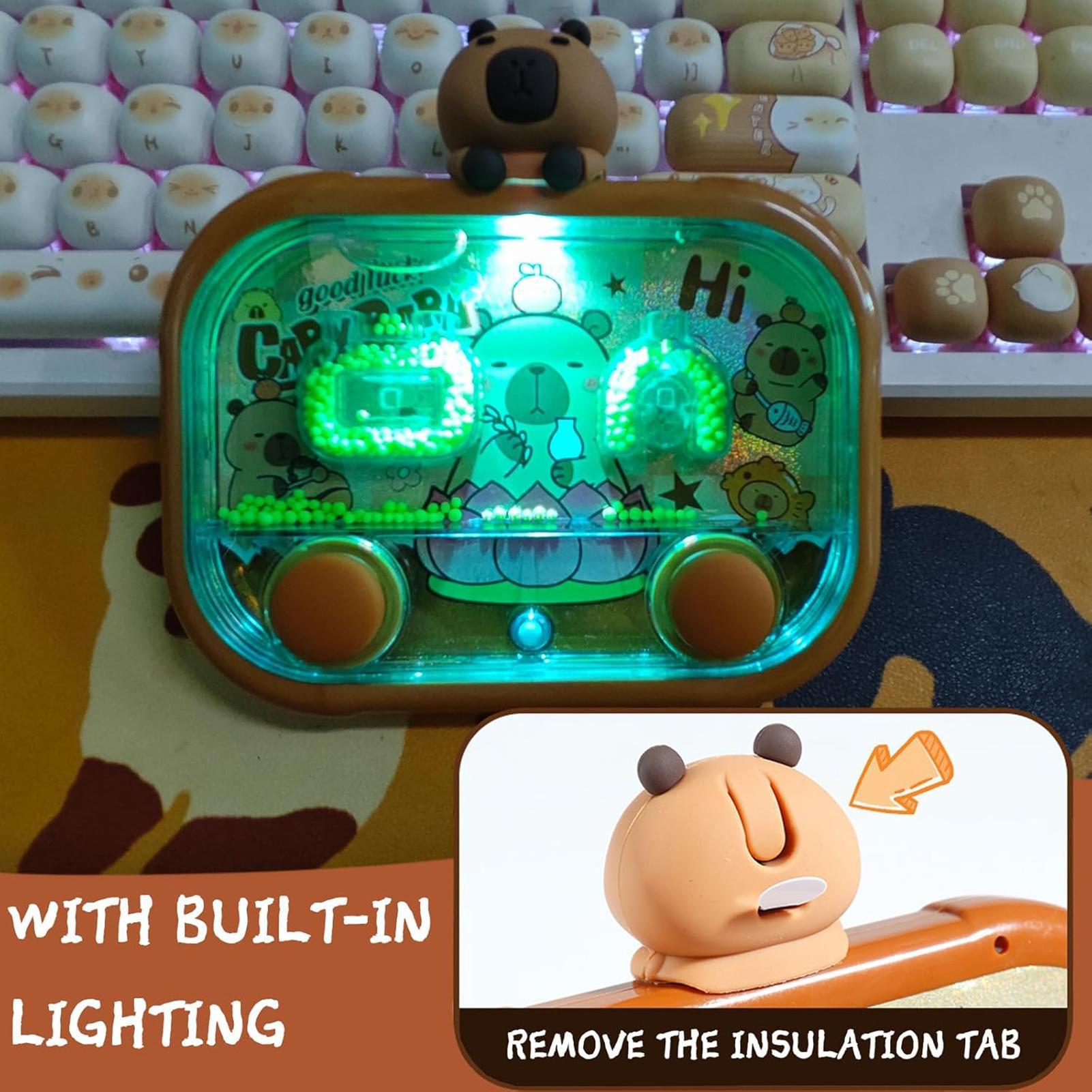 เกมน้ำแบบพกพา Capybara พร้อมไฟ - Kids' Toys บทวิจารณ์และราคา