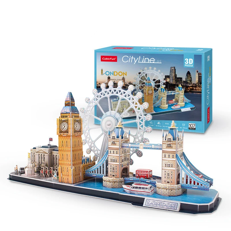 3D เกมปริศนา DIY ของเล่นกระดาษ - Kids Toys London บทวิจารณ์และราคา