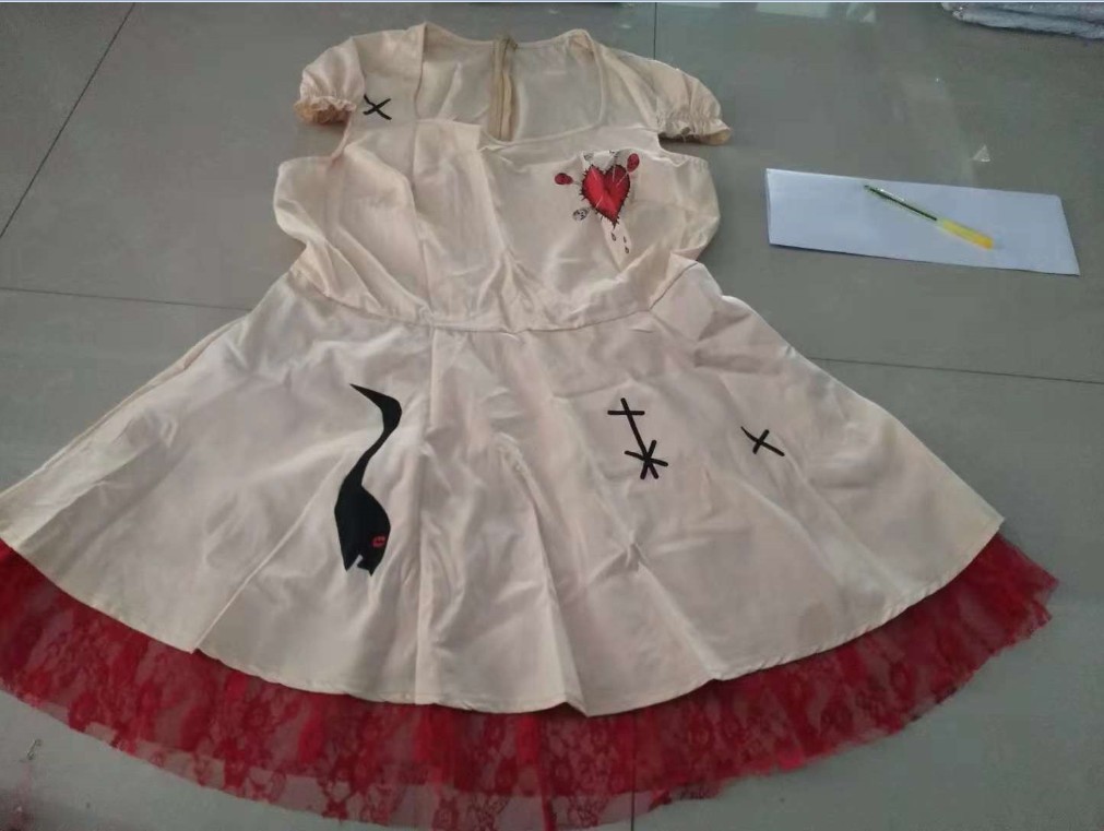 สาวฮาโลวีนเครื่องแต่งกายตุ๊กตา - Kids Toys Resale บทวิจารณ์และราคา