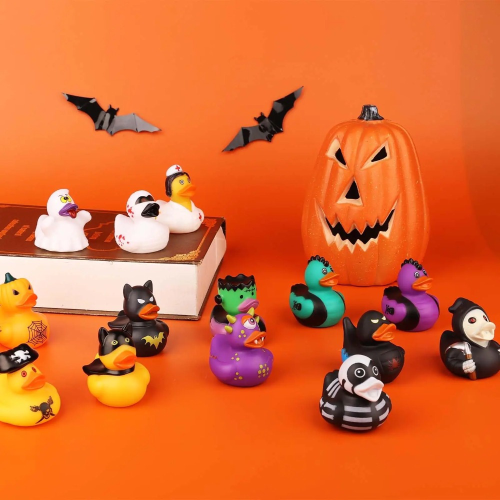 เป็ดยางบีบมีเสียง 5/10/12 ตัว  - Rubber Duck Bath บทวิจารณ์และราคา