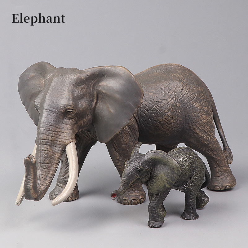 สัตว์ป่าแอฟริกัน ช้างมามมอธขนา - Kids Toys Packaging บทวิจารณ์และราคา