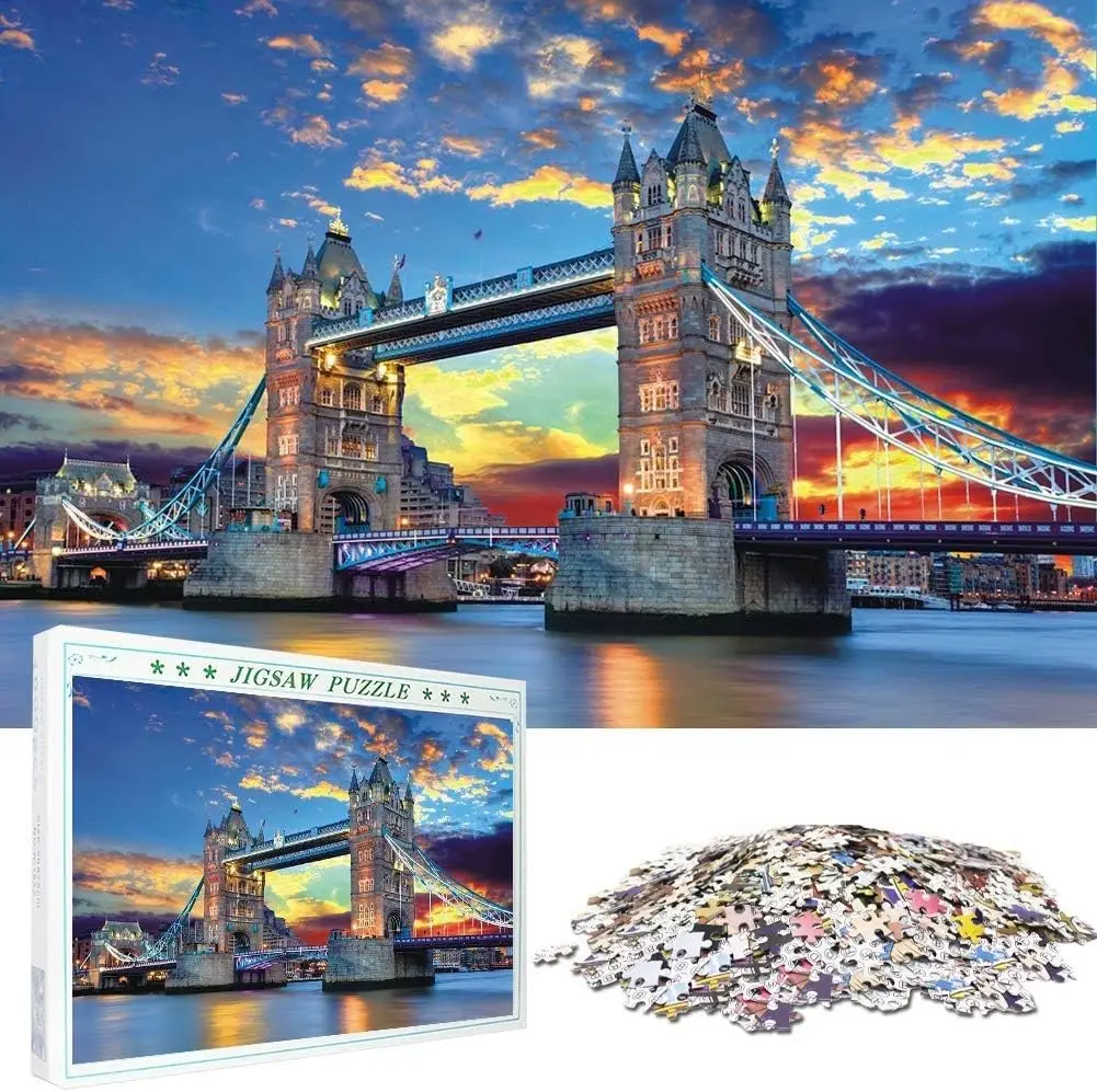 จิ๊กซอว์ภาพวิวทิวทัศน์ชื่อดัง  - Kids Toys London บทวิจารณ์และราคา
