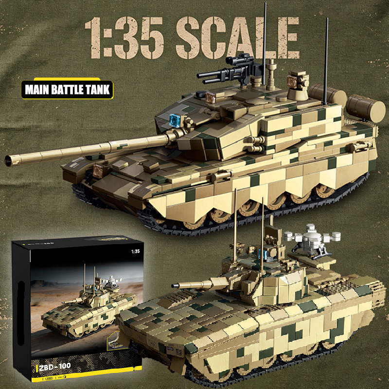 ชุดตัวต่อรถถังจีนรุ่น Type-99B - Kids Toys Under 100 บทวิจารณ์และราคา