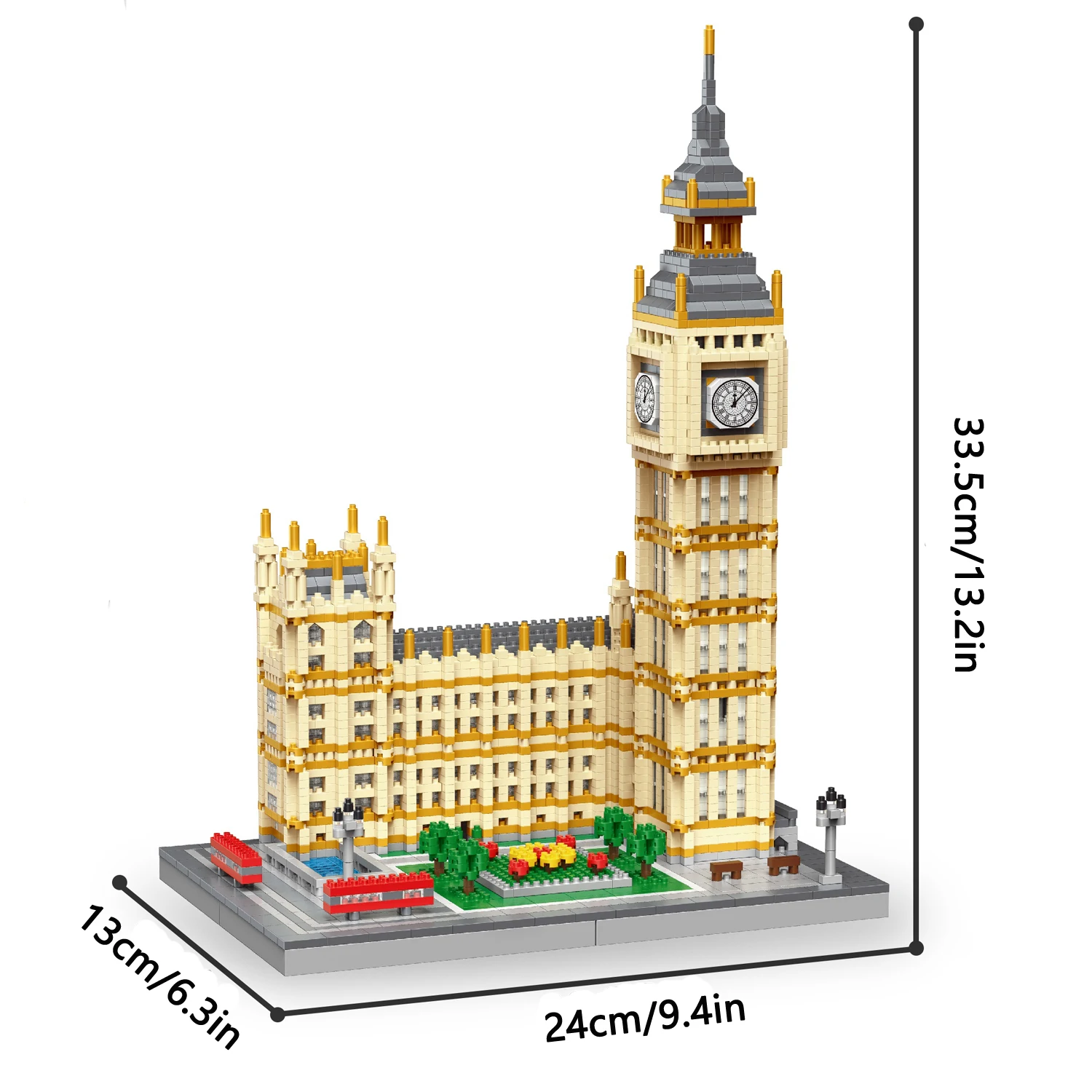 ไมโครมินิบล็อกตัวต่อโมเดลบิ๊กเ - Kids Toys London บทวิจารณ์และราคา