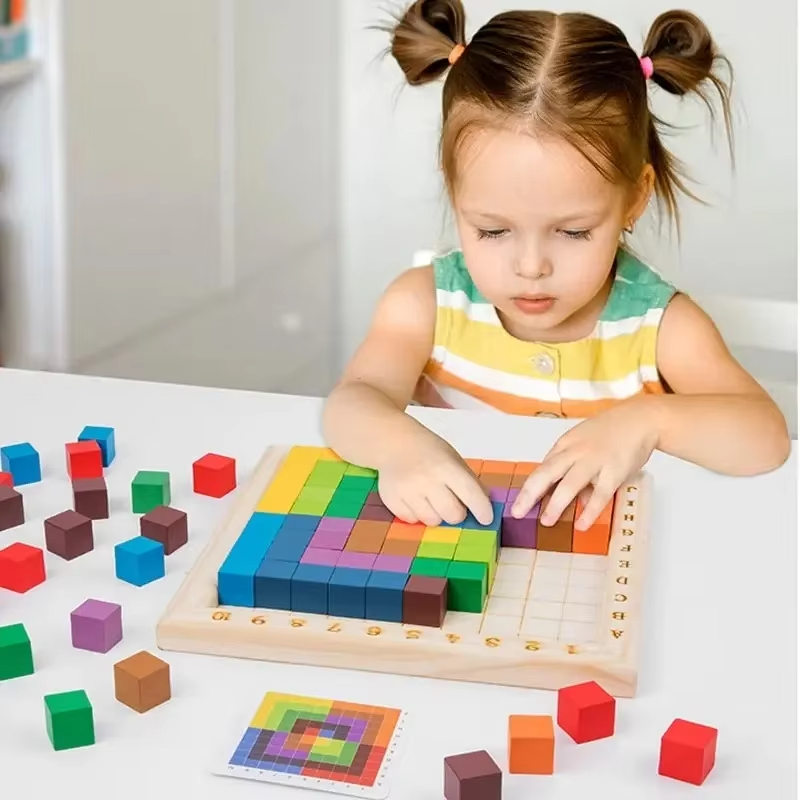 มอนเตสซอรี่ บล็อกไม้เสริมพัฒนา - Kids Toys Under 100 บทวิจารณ์และราคา