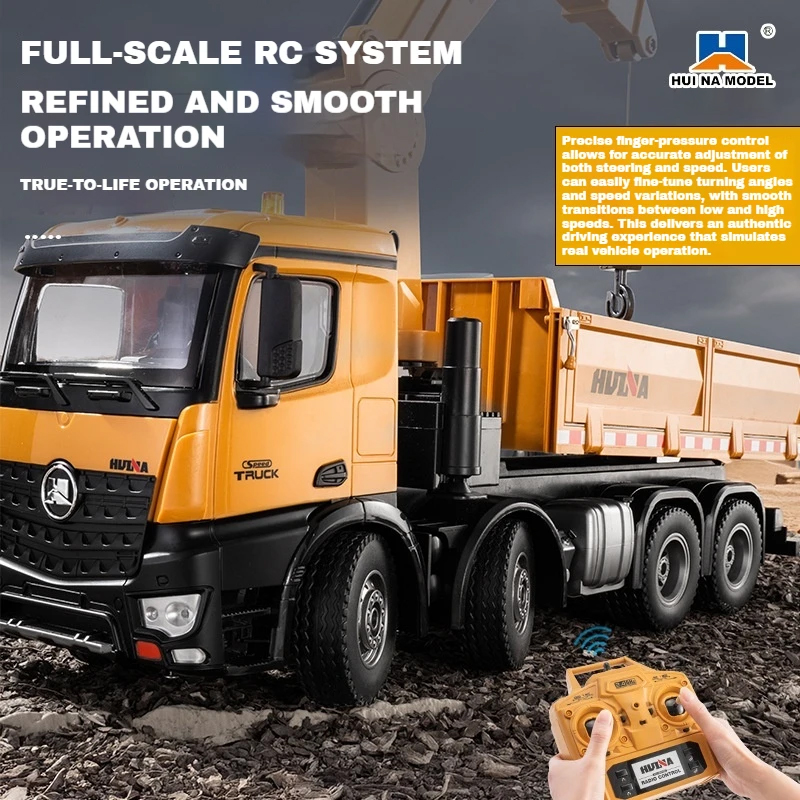 Huina 1538 RC รถบรรทุก 1:14 26 - Kids' Toys Channel บทวิจารณ์และราคา