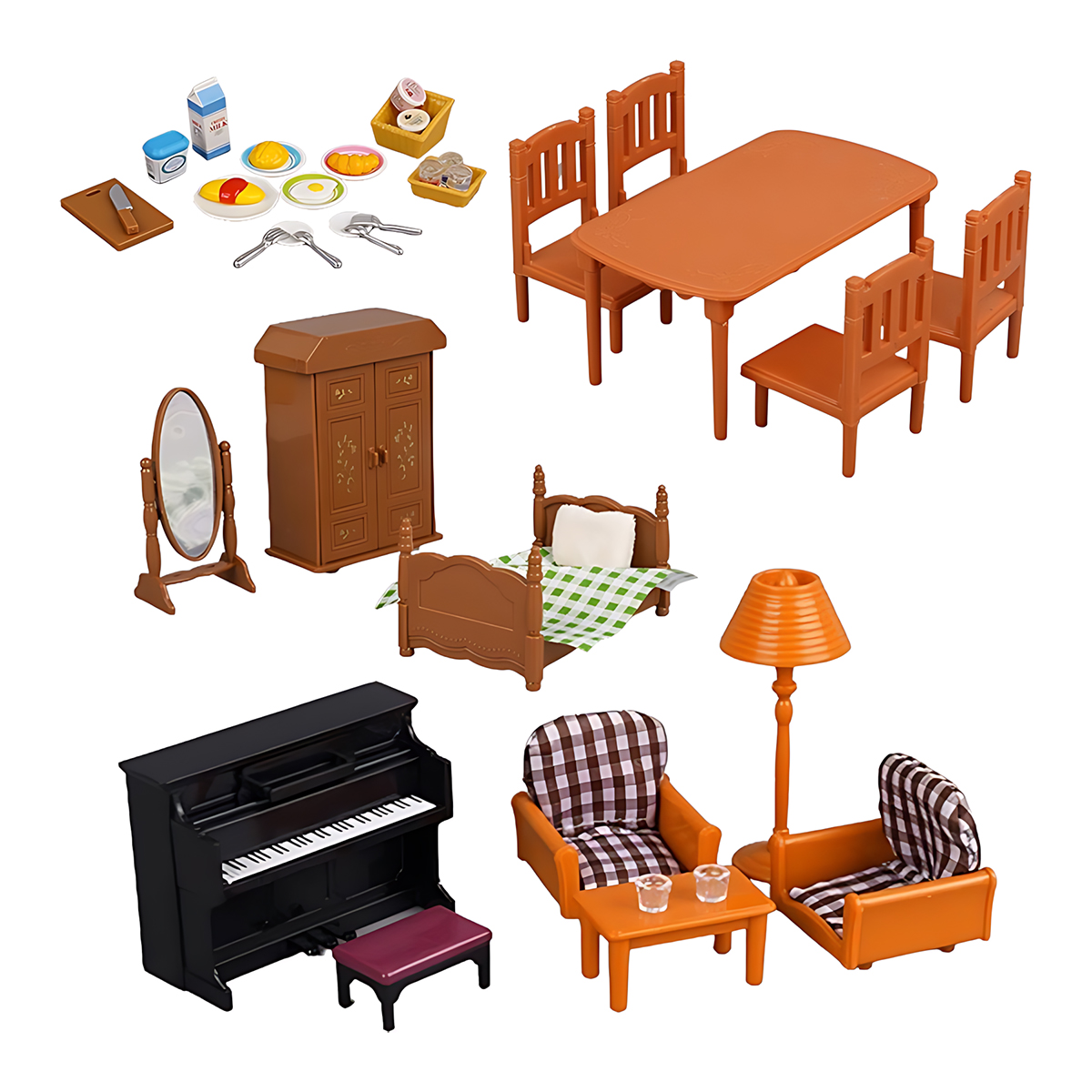เฟอร์นิเจอร์จิ๋ว 1:12 ตุ๊กตาบ้ - Kids Toys Resale บทวิจารณ์และราคา