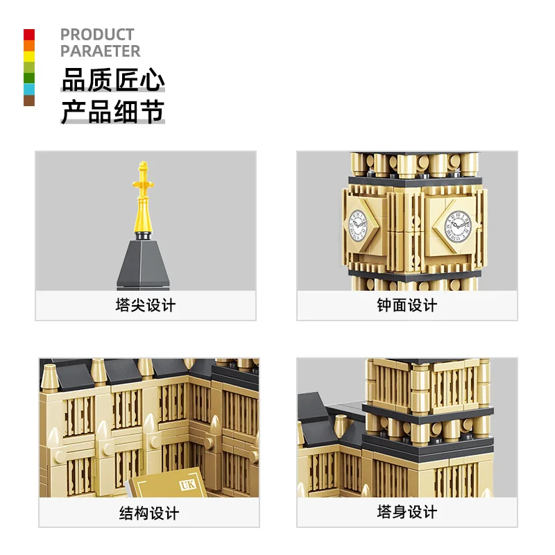 ตัวต่ออิฐเสริมทักษะ ลอนดอน บิ๊ - Kids Toys London บทวิจารณ์และราคา